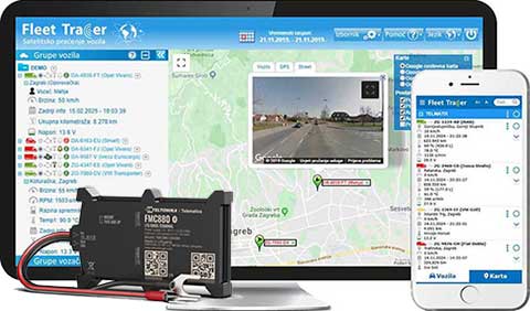 Fleet Tracer aplikacija za računala i mobitele