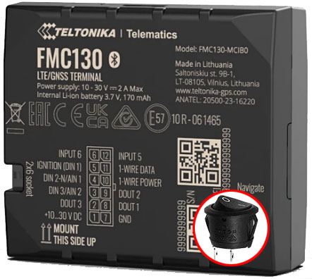 Teltonika FMC130 - Službeno ili Privatno vrijeme