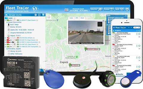 Fleet Tracer aplikacija za računala i mobitele
