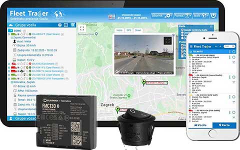 Fleet Tracer aplikacija za računala i mobitele