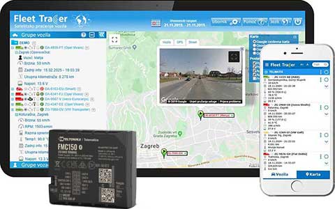 Fleet Tracer aplikacija za računala i mobitele