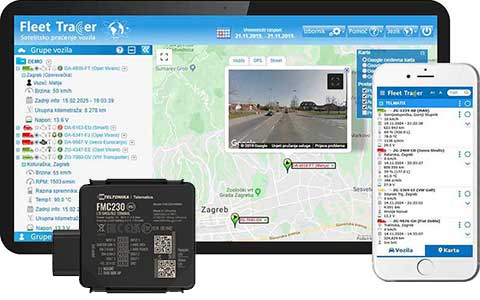 Fleet Tracer aplikacija za računala i mobitele