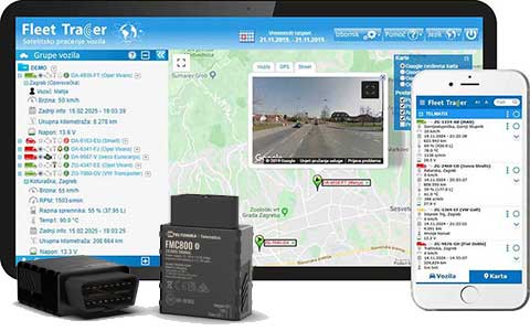 Fleet Tracer aplikacija za računala i mobitele