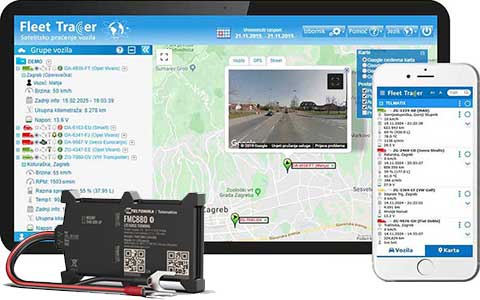 Fleet Tracer aplikacija za računala i mobitele