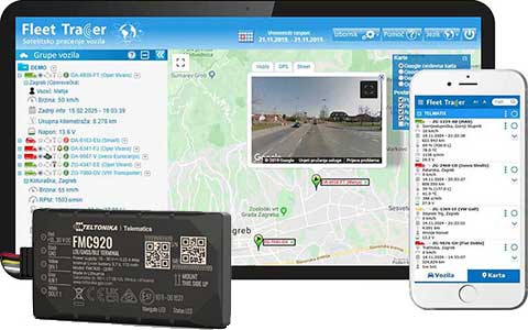 Fleet Tracer aplikacija za računala i mobitele